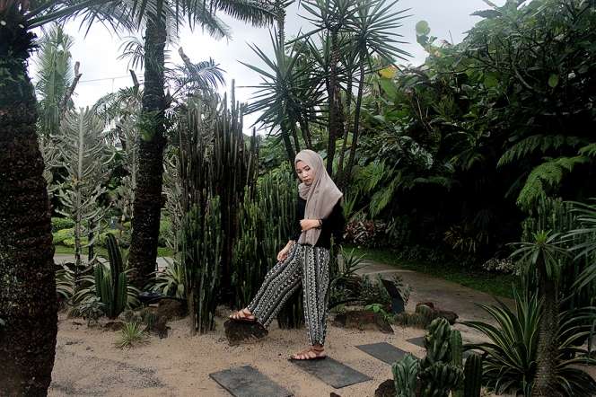 #HOTD: Busana Santai untuk ke Taman Ala Diana Fajar