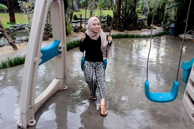 #HOTD: Busana Santai untuk ke Taman Ala Diana Fajar