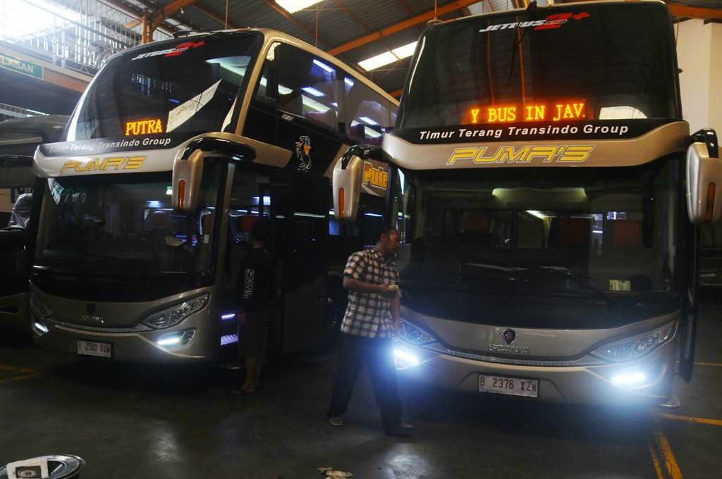 Bus `Telolet` Mewah Wonogiri-Jakarta, Serasa Naik Pesawat