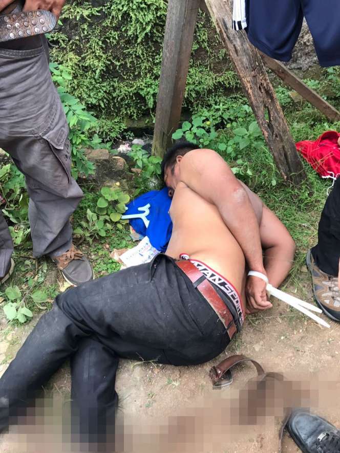 Foto Penangkapan Pelaku Pembunuhan Sadis Pulomas