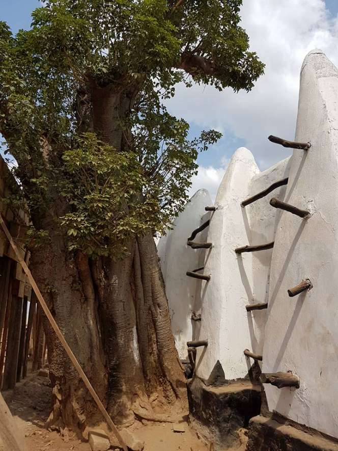 Intip Keindahan Mesjid Tertua di Ghana, Terbuat dari Lumpur