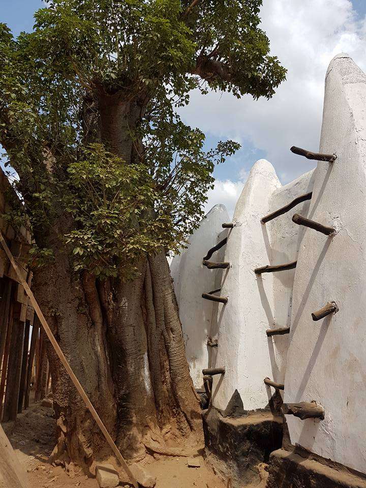 Intip Keindahan Mesjid Tertua di Ghana, Terbuat dari Lumpur