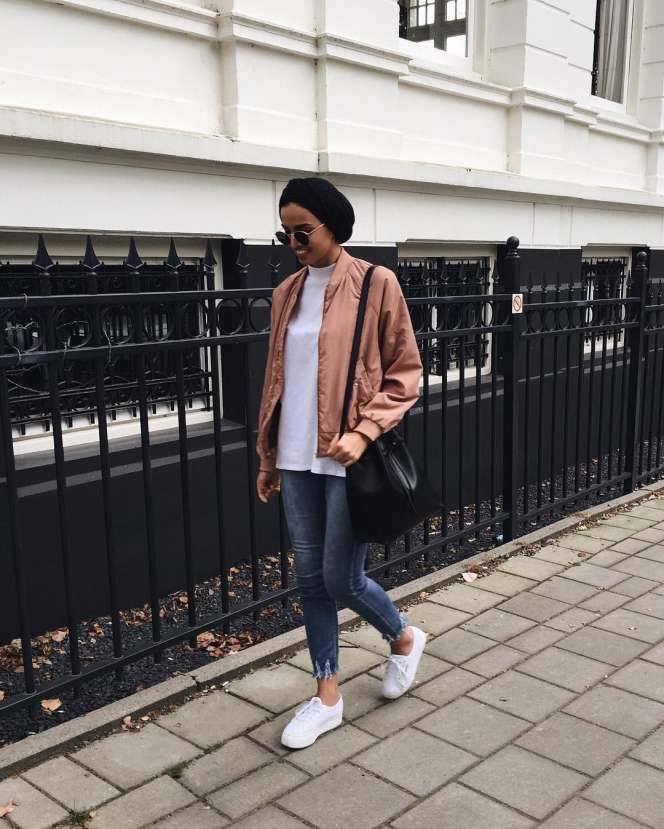 #HOTD: Referensi Paduan Jaket Bomber dari Khaoulathings