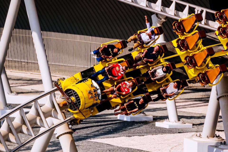 Kerennya Ferrari World, Taman Hiburan Indoor Terbesar di Dunia