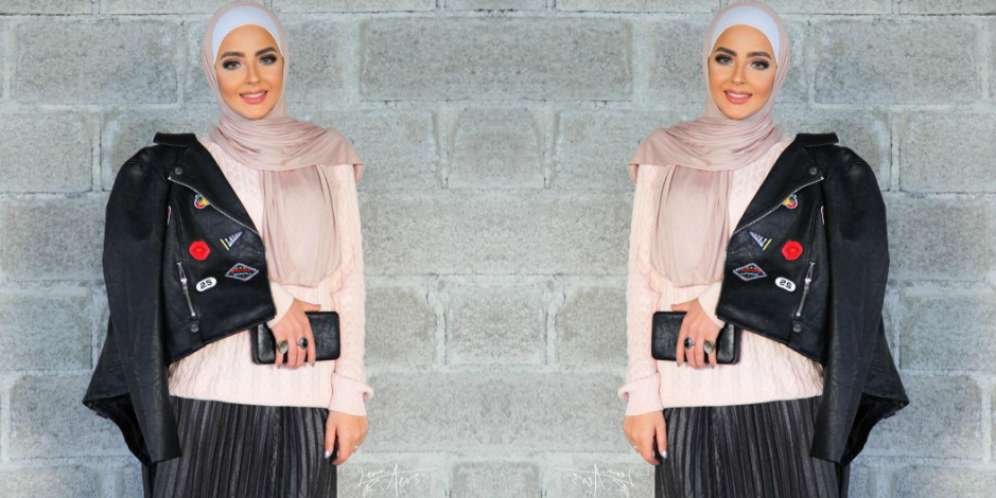 #HOTD: Gaya Feminin Reyan Haidar dengan Jaket Kulit