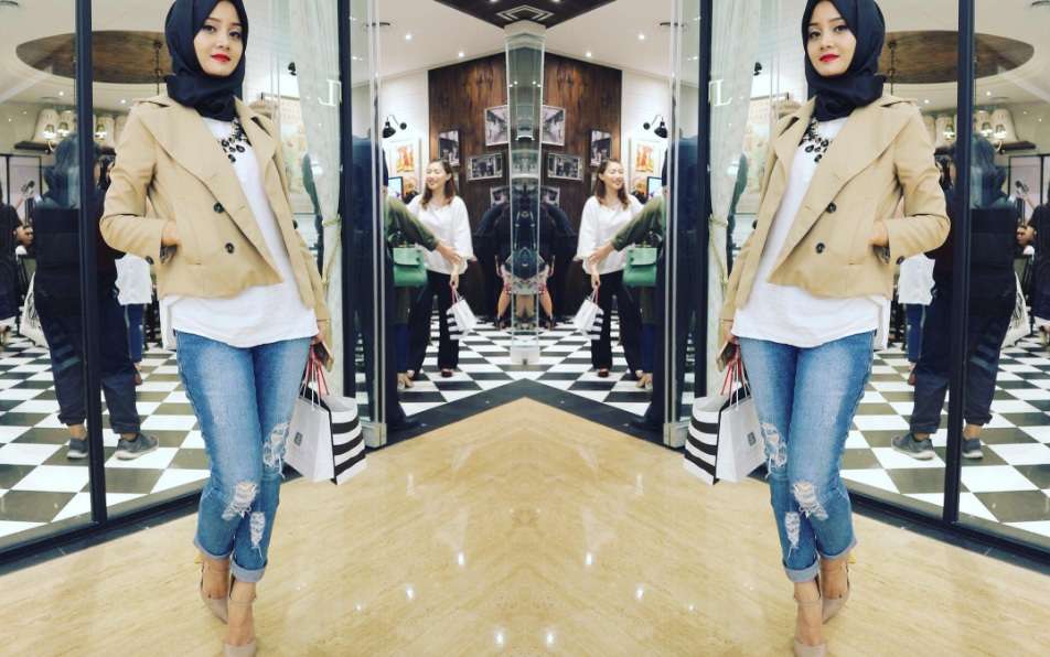 #HOTD: Tampilan Kasual Linda Kayhz dengan Blazer