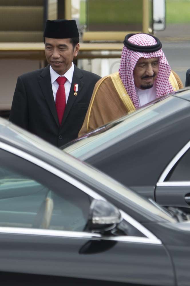 Detik-detik Kedatangan Raja Salman di Jakarta