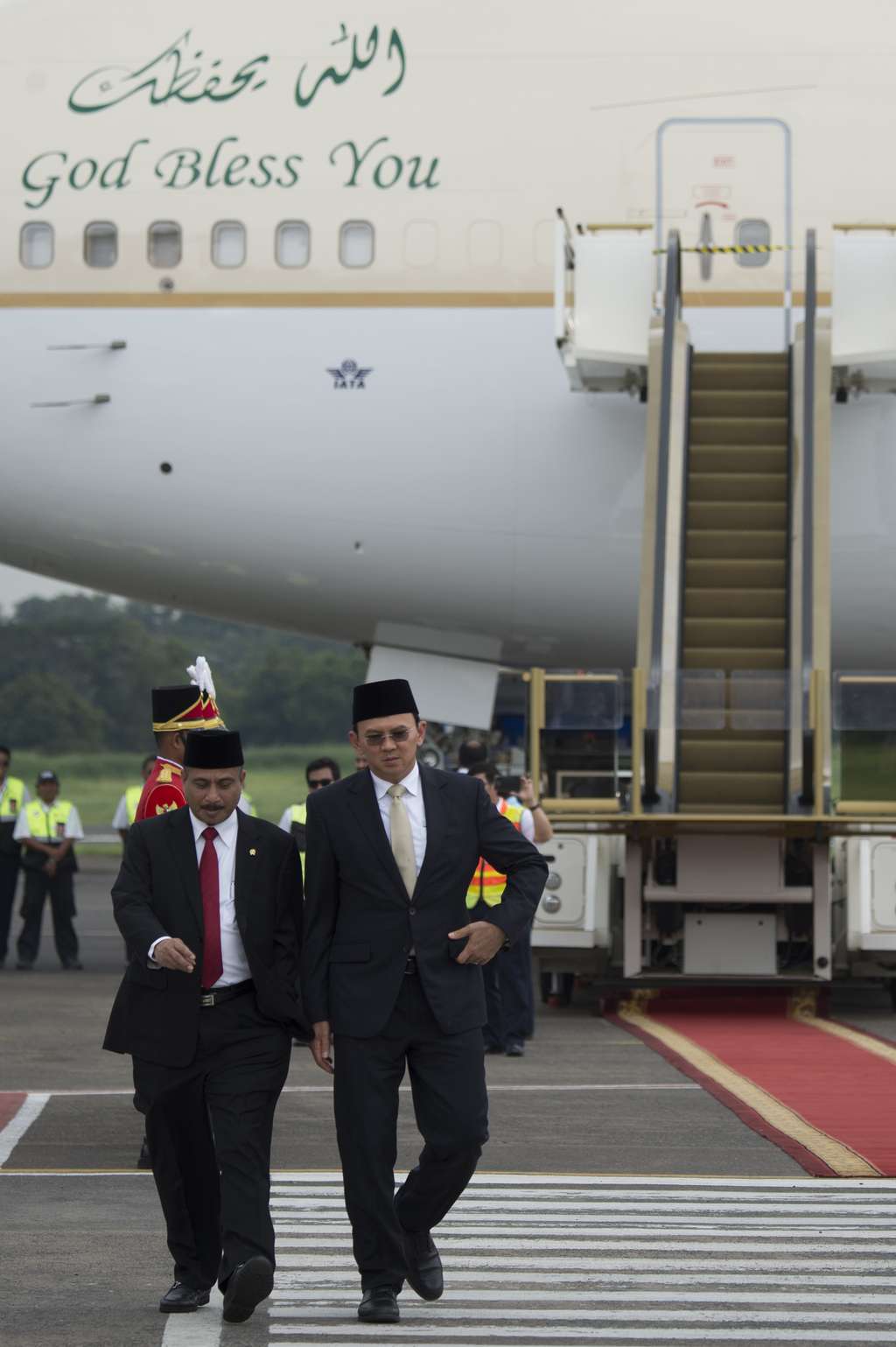 Detik-detik Kedatangan Raja Salman di Jakarta