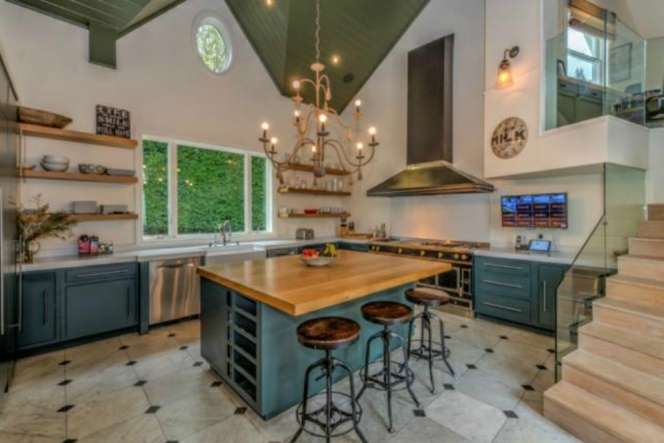 Intip Mewahnya Dapur Rumah Selebritas Hollywood