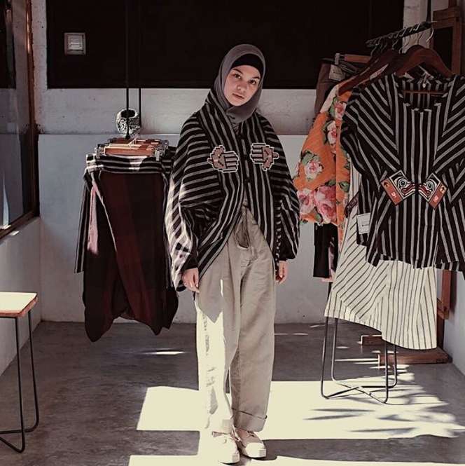 #HOTD: Lurik Bikin Tantri Namirah Makin Trendi