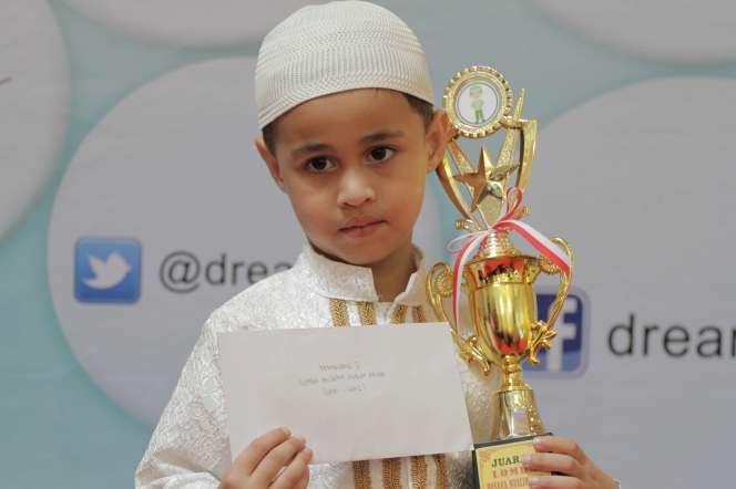 Keceriaan Lomba Busana Muslim Anak Dream Day 2017