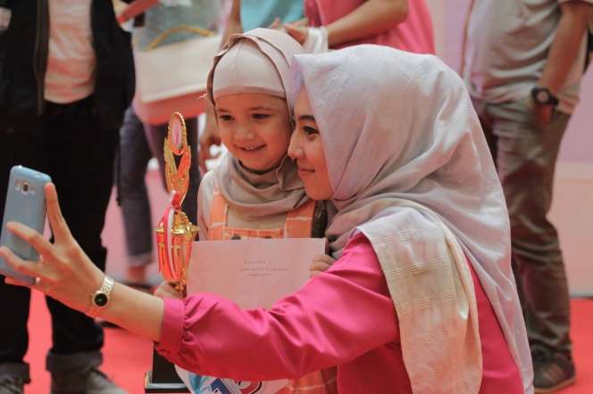 Keceriaan Lomba Busana Muslim Anak Dream Day 2017