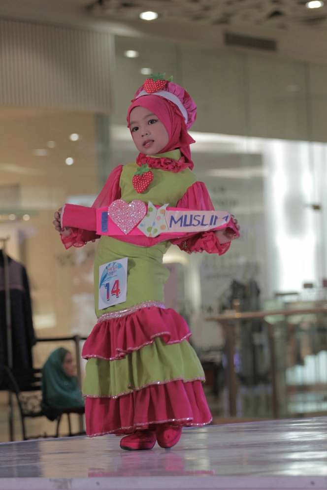 Keceriaan Lomba Busana Muslim Anak Dream Day 2017