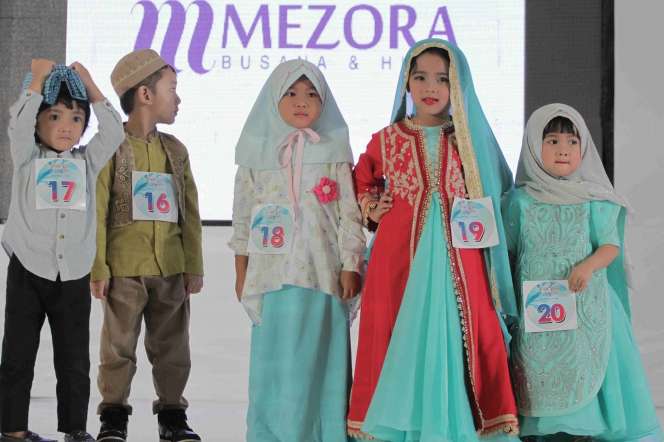 Keceriaan Lomba Busana Muslim Anak Dream Day 2017