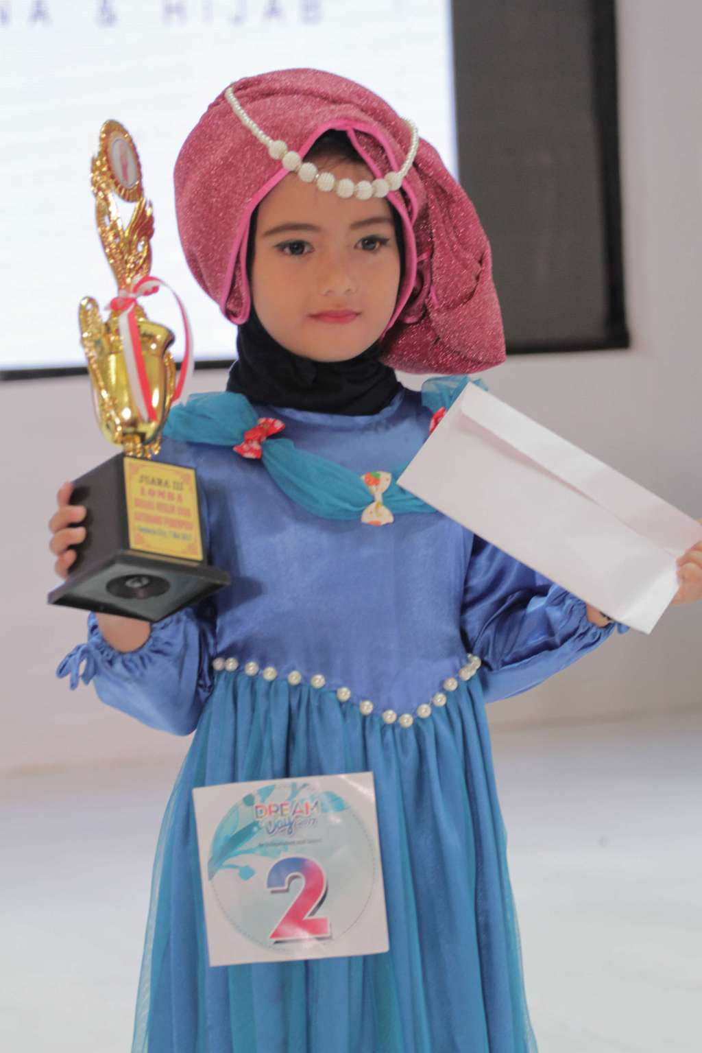 Keceriaan Lomba Busana Muslim Anak Dream Day 2017