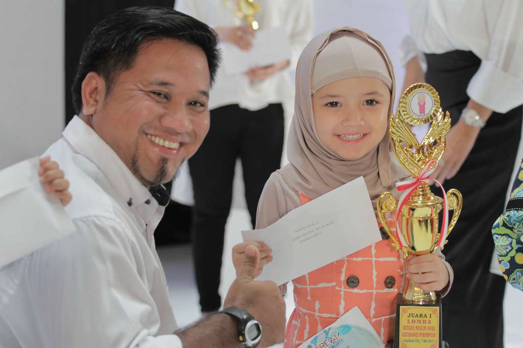 Keceriaan Lomba Busana Muslim Anak Dream Day 2017