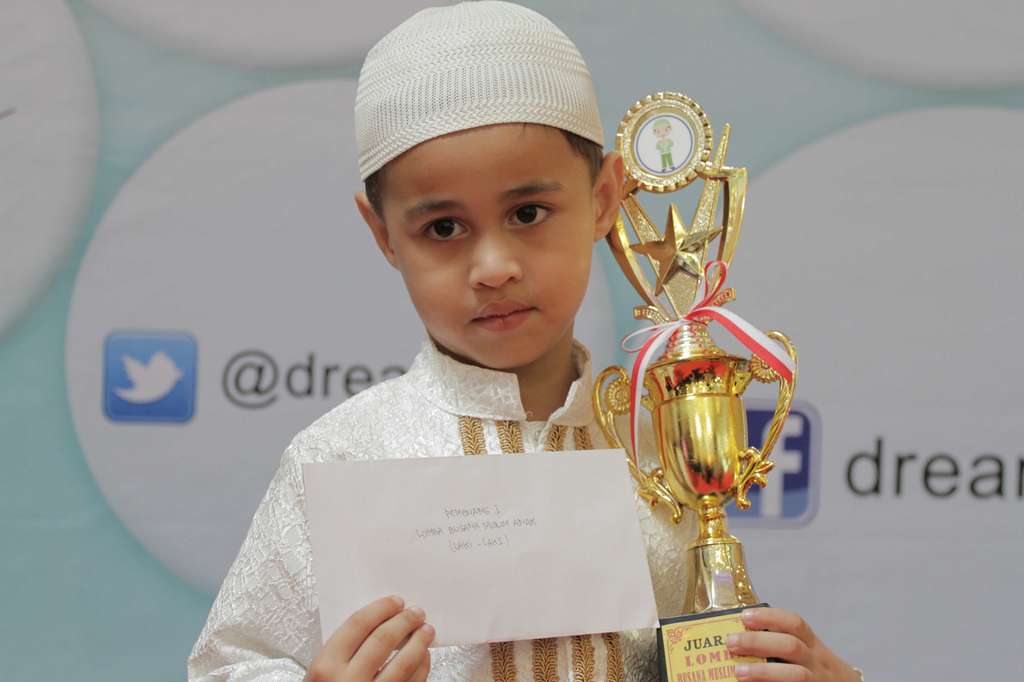 Keceriaan Lomba Busana Muslim Anak Dream Day 2017