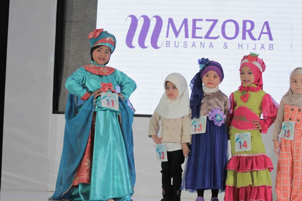 Keceriaan Lomba Busana Muslim Anak Dream Day 2017