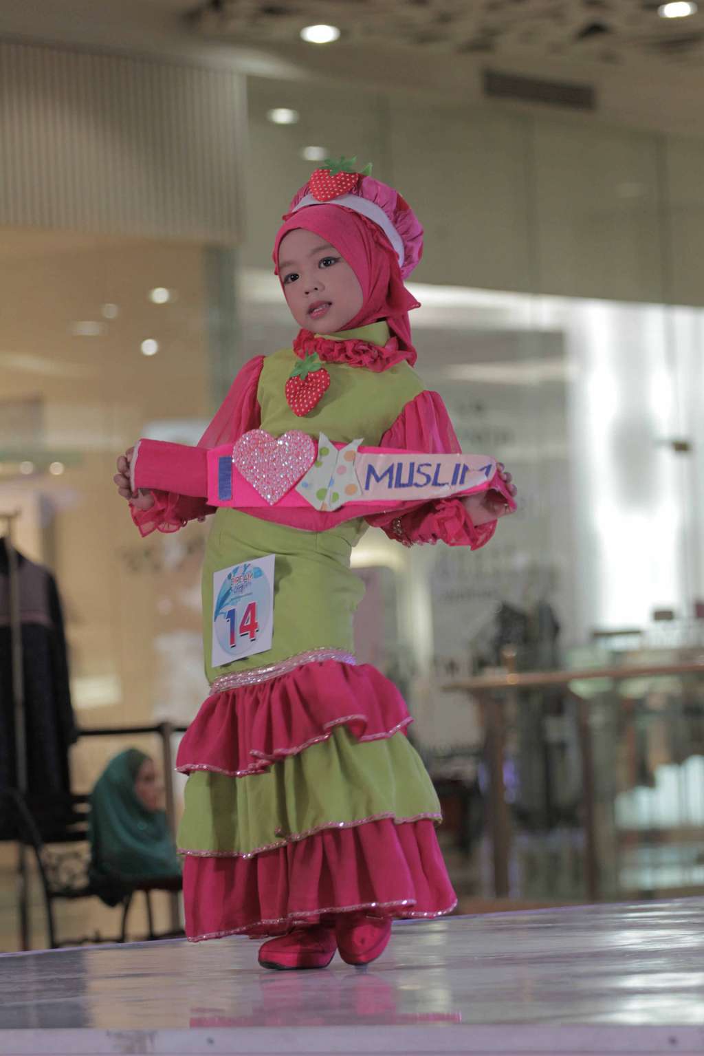 Keceriaan Lomba Busana Muslim Anak Dream Day 2017