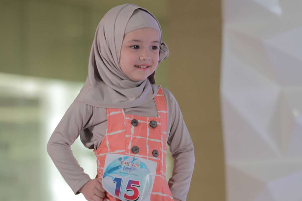 Keceriaan Lomba Busana Muslim Anak Dream Day 2017