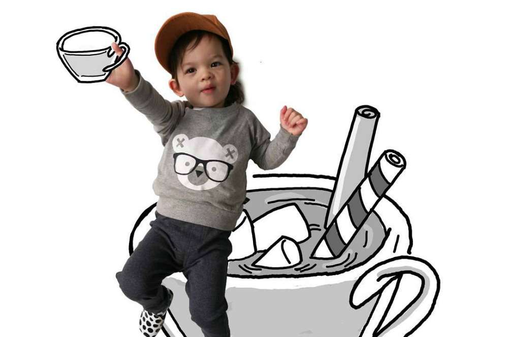  Kreatif! Pose Lucu Anak Dibuat Ilustrasi Oleh Sang Ibu