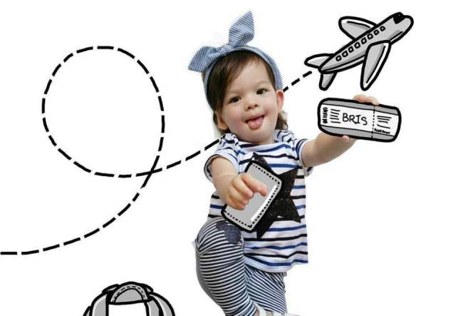  Kreatif! Pose Lucu Anak Dibuat Ilustrasi Oleh Sang Ibu