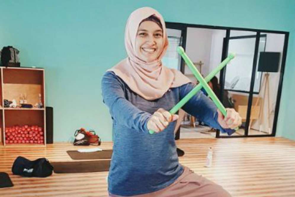 Hamil Tetap Sporty, Intip Gaya Ratu Anandita