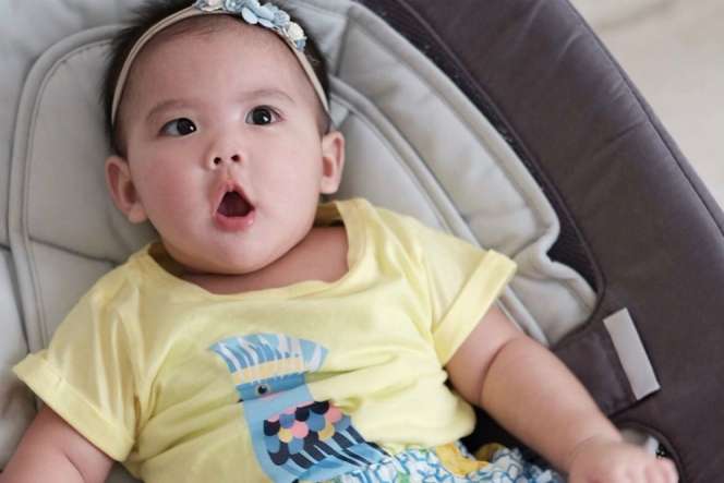Putri Ririn dan Almarhum Ferry, Tambah Tembam Bikin Gemas!