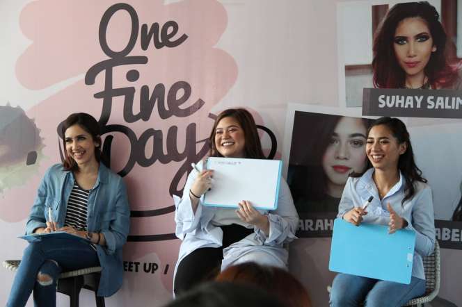 Foto: Kehebohan `One Fine Day` Bersama Tiga Beauty Vlogger