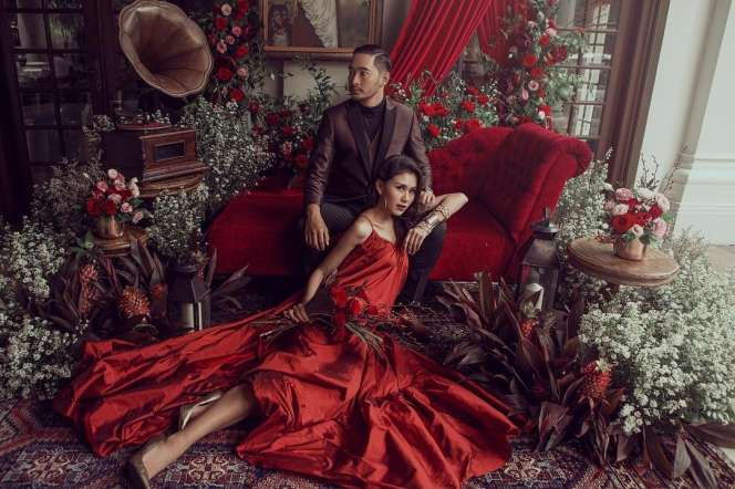 Elegan! Foto Prewedding Syahnaz dan Jeje Govinda