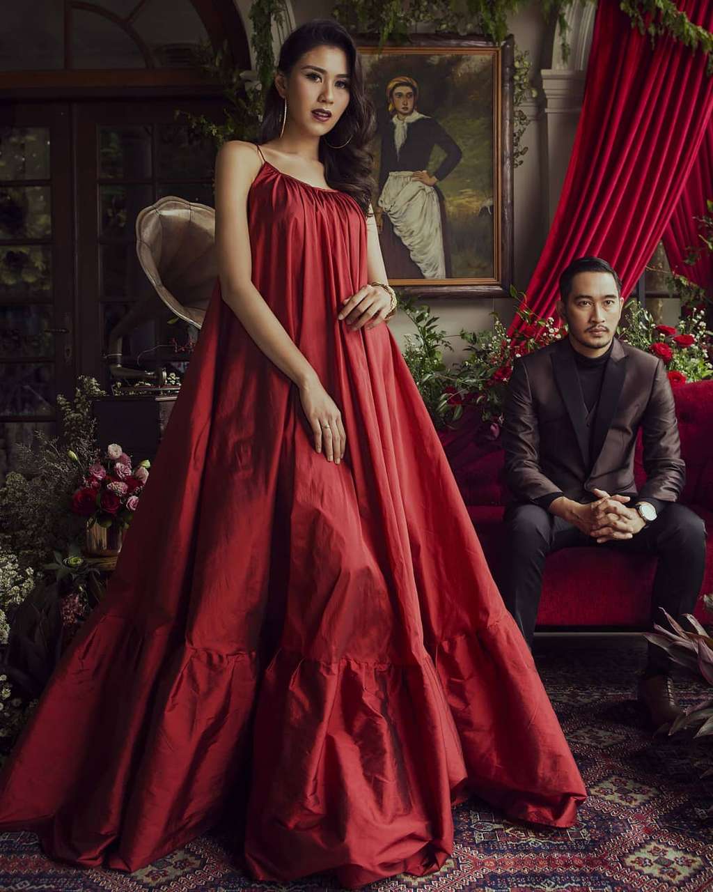 Elegan! Foto Prewedding Syahnaz dan Jeje Govinda