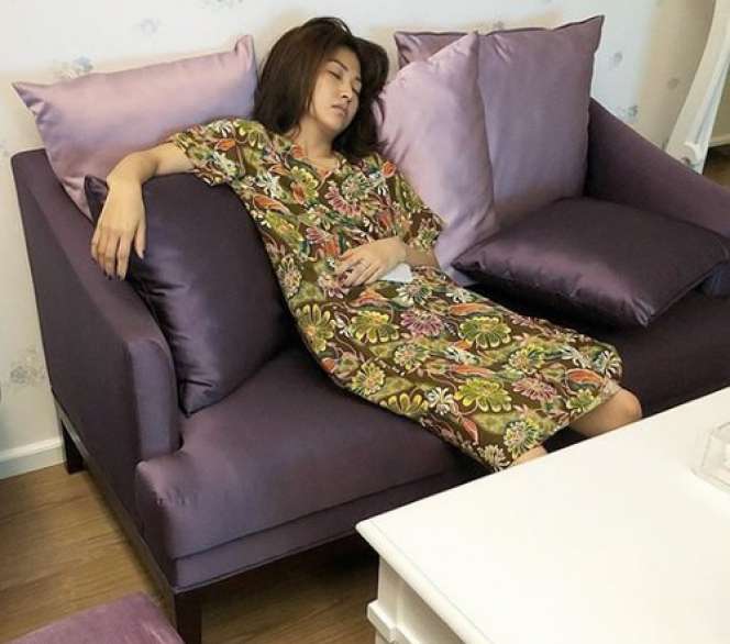 Pose 6 Artis Cantik Saat Tidur, Masih Kece Gak? 