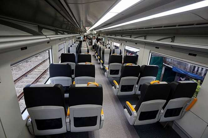 Intip Mewahnya Interior KA Bandara Soekarno-Hatta
