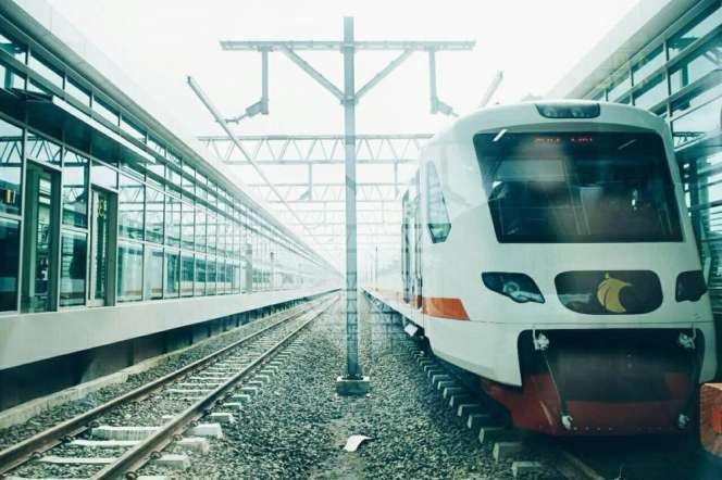 Begini Penampakan Kereta Bandara yang Diresmikan Jokowi