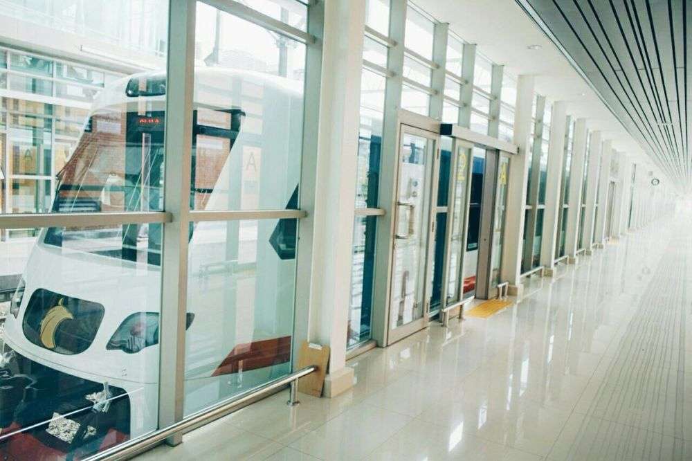 Begini Penampakan Kereta Bandara yang Diresmikan Jokowi
