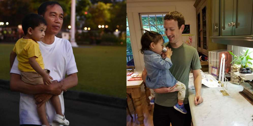 Gaya Jokowi dan Zuckerberg Pakai Kaus 'Oblong', Keren Mana?