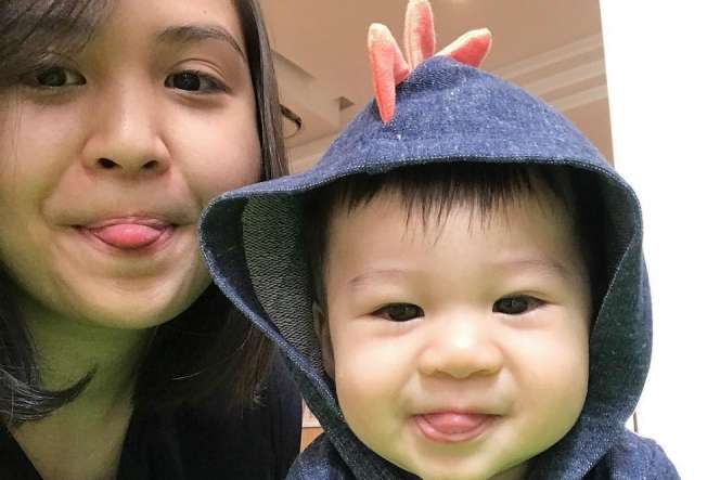 Pipi Tembam Anak Putri Titian Sukses Bikin Gemas!