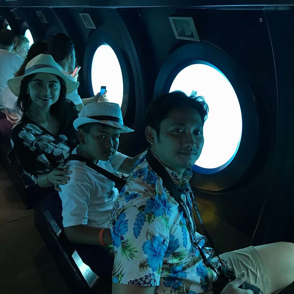 Bareng Suami dan Anak, Dewi Perssik Liburan ke Maldives