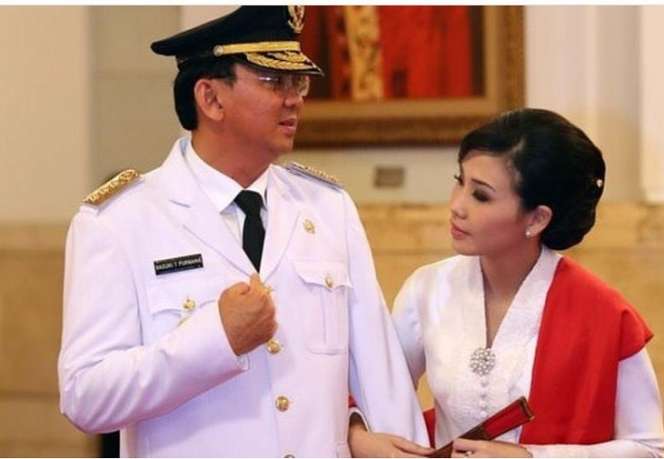 Potret Kemesraan Veronica Tan dan Ahok, Sebelum Digugat Cerai