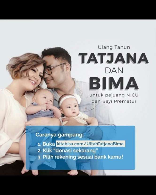 Salut, 4 Seleb Ini Rayakan Ultah Anak dengan Aksi Sosial