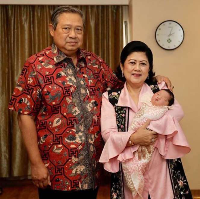 Baby Gaia, Putri Aliya Rajasa yang Mirip Ani Yudhoyono