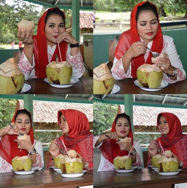 Gaya Kerudung Manis Puti Guntur Soekarno 