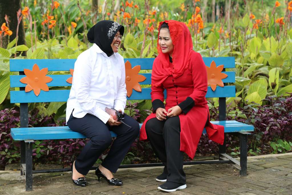 Puti Guntur Soekarno 'Berguru' ke Wali Kota Risma