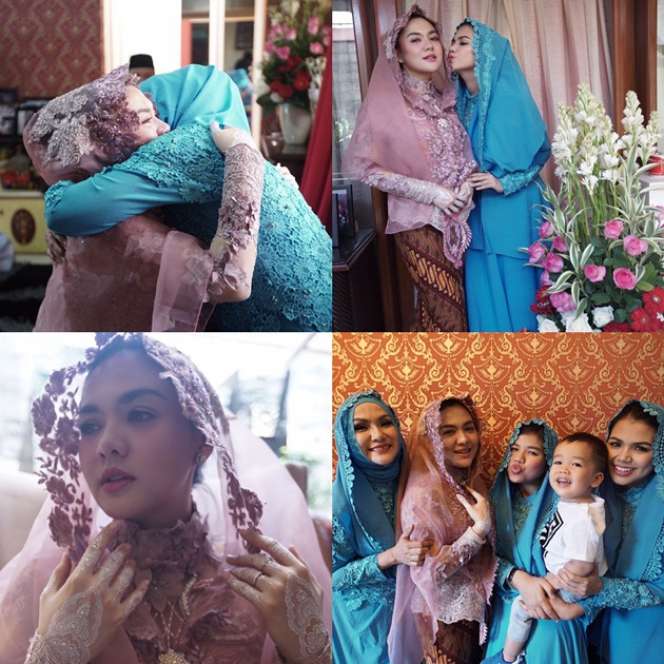 Cantik, 6 Seleb Saat Pengajian Jelang Pernikahannya