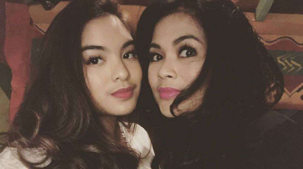 Puti Guntur Soekarno dan Putrinya Seperti Kakak Adik