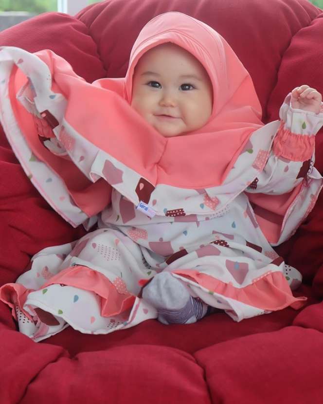 Princess Kayla, Putri Bungsu Pasha Ungu Ini Bikin Gemas