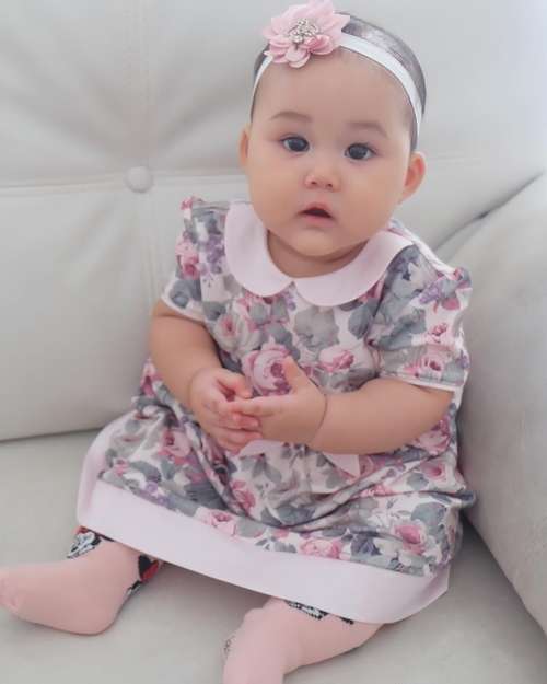 Princess Kayla, Putri Bungsu Pasha Ungu Ini Bikin Gemas