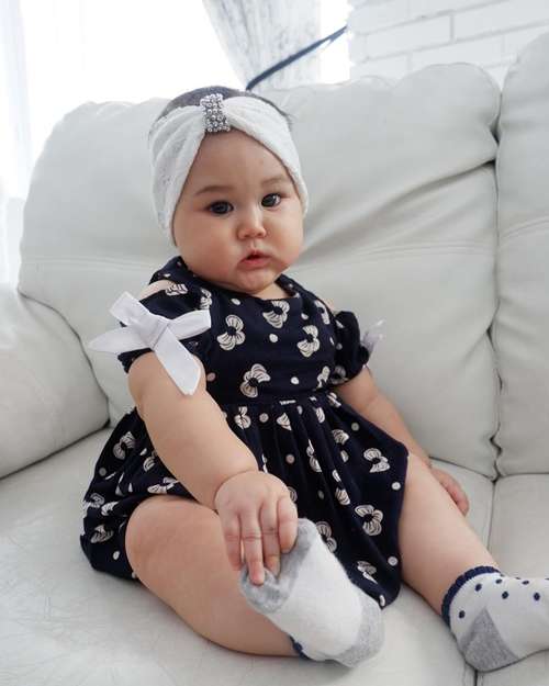 Princess Kayla, Putri Bungsu Pasha Ungu Ini Bikin Gemas