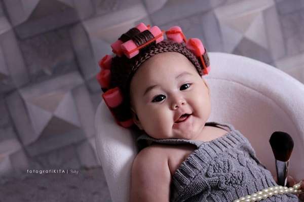Princess Kayla, Putri Bungsu Pasha Ungu Ini Bikin Gemas