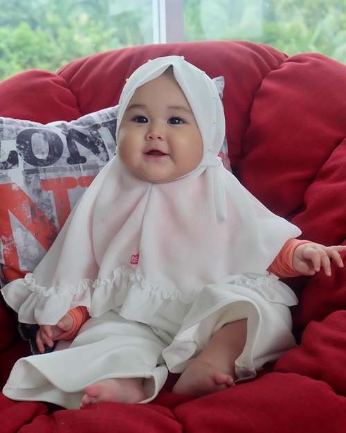 Princess Kayla, Putri Bungsu Pasha Ungu Ini Bikin Gemas